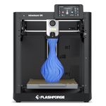 Flashforge Adventurer 5M 3D Printer with Flawless First Layer, Auto Leveling and Quick Release Nozzle,Max Speed 600mm/s,CoXY All-metal Structure,Build Volume:220 * 220 * 220mm,Support PLA/TPU/PETG