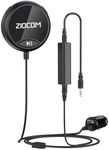 ZIOCOM Bluetooth Car Kit, Wireless Car Adapter Receiver with Ground Loop Noise Isolator Set, Hands-Free Call, Connect 2 Devices Simultaneously, for Cars with 3.5mm AUX Input Port