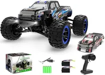 RACENT RC Truck 1:16 4x4 All Terrain RC Car 40KPH High Speed Remote Control Cars for Boys, Off-Road Monster Truck with 2.4Ghz Radio Control, 2 Batteries, Gifts for Kids Adults