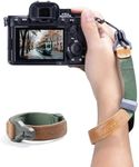 Camera Wrist Strap Quick Release Camera Hand Strap - FALCAM Maglink Quick Magnetic Buckle Camera Wrist Hand Strap Lanyard Photography Accessories for Canon Nikon Sony DSLR and All Cameras (Green)