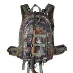 AUMTISC Hunting Backpack with Rifle Holder, Waterproof Hunting Back Pack for Men, Hiking Climbing Daypacks