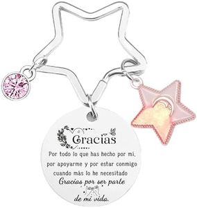 JRZDFXS Regalo de buenos amigos Regalo Amiga Llaveros para Amigas y Hermanas Llaveros para Tu Mejor Amiga regalos de cumpleaños Regalo Graduación Regalo Navidad (7)