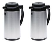 Zojirushi Premium Thermal 1-Liter Carafe, Brushed Stainless Steel – by ZOJIRUSHI