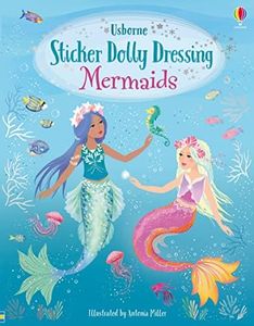 Usborne Dolly Dressing Mermaids Sticker Book