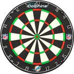 Officially Licenced NFL Miami Dolphins Professional Dartboard (DB124)