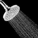 ALTON SHR20520 ABS 4-INCH Rain Flow Overhead Shower Without Arm | Shower Head | Bathroom Shower, Chrome Finish