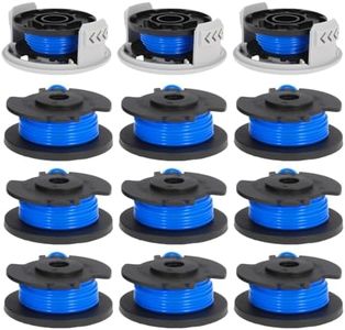 11FT 0.065" String Trimmer Line for Ryobi Strings Trimmers Refill, Replacement for Ryobi One+AC14RL3A 18v 24v 40v Cordless Weed Eater Spool - Durable & Compatible