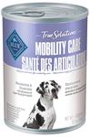 Blue Buffalo True Solutions Natural Adult Wet Dog Food, Mobility Care, 354g cans (Pack of 12)