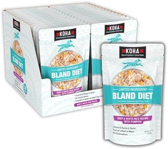 KOHA Limited Ingredient Bland Diet for Dogs, Beef & White Rice, Value Pack