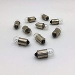 10 x Eurolec 233 T4W 12v 4w BA9S Side Tail Number Plate Interior Light Car Bulb