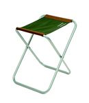 Shakespeare Folding Stool For Fishing, Outdoor, Camping Chair, for people up to 90kg, Stool Seating, Chairs, Coarse Fishing, Carp, Unisex, Brown/Green