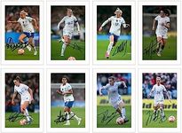 RJR PRINTS Set of 20 England Lionesses 2023 Women's World Cup Players Signed 6X4 Inch Photo Prints With Pre Printed Signatures Glossy