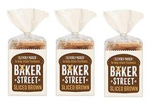 Baker street Brown Sliced Bread 550g Pack of 3