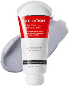 Painless Hair Removal Cream - Soothing Depilatory for Unwanted Body and Facial Hair, Suitable for Men and Women of All Skin Types