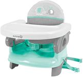 Summer Infant Deluxe Comfort Booster, Teal Grey, 1 Count (Pack of 1)