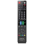 Gvirtue Universal Remote Control for Almost All Sharp Smart AQUOS TV LCD LED HD TV, GB004WJSA GB005WJSA GA890WJSA GB118WJSA GJ221-C GJ221 (SH-13+L)