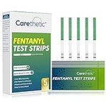 Fentanyl Testing Strips 5 Pack - Carethetic Fentanyl Test Strips for Testing - Fentanyl Test Kit for Powder, Liquid & Pills | Quick & Highly Sensitive