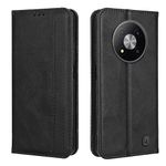 EASSGU Mobile Phone Case for ZTE Blade A73 5G (6.52 Inch) Flip Folio PU Leather Magnetic Switch Protective Case, 3 Card Slots, 1 Wallet, Stand Case - Black