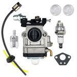 LIZAPUS Carburetor Carb Compatible with Harbor Freight Predator 52cc Earth Auger 56257 57341