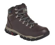 Karrimor Mendip 3 CH weathertite waterproof leather walking boot, Dark Brown, UK 9