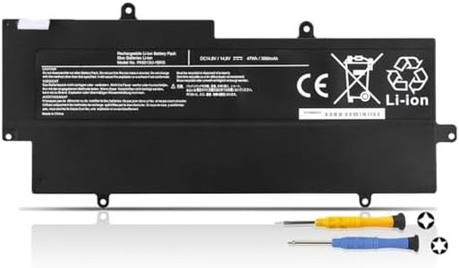 K KYUER 47WH PA5013U-1BRS Batterie pour Toshiba Portege Z830 Z835 Z930 Z830-S8302 S8301 Z835-P330 P360 P370 Z930-16G 14L 14N 14C 11F 151 153 S9301 S9302 Z935-P300 Ultrabook Notebook Laptop Battery