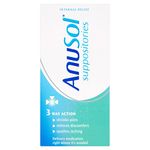 Anusol Suppositories – For Haemorrhoids & Related Conditions – Proven Formula Shrinks Piles, Relieves Discomfort & Soothes Itching – 24-Pack