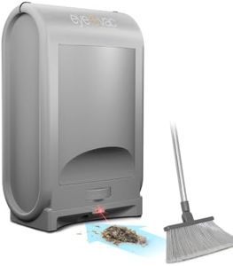 EyeVac Pro Touchless Vacuum Automatic Dustpan - Ultra Fast & Powerful - Great for Sweeping Salon Pet Hair Food Dirt Kitchen, Corded Canister Vacuum, Bagless, Automatic Sensors, 1400 Watt (Silver)