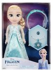 Disney Jakks Pacific Princess Share with Me Elsa Toddler Doll with Child-Sized Accessories, White