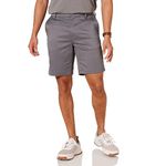 Amazon Essentials Men's Slim-Fit Stretch Golf Short, Grey, 30