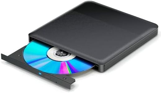 aelrsoch Lecteur Blu-ray externe DVD/BD lecture/écriture Lecteur Blu-ray portable USB 3.0 et enregistreur DVD de type C 4K Ultra Haute définition Enregistreur Blu-ray pour Win7/8/10/11/PC