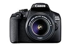 Canon EOS 2000D + EF-S 18-55mm III Lens - Easy-to-use DSLR Camera with a Versatile Lens, Ideal for Portraits and Landscapes