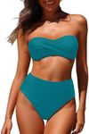 Tempt Me Women Bandeau Bikini Set T