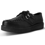 T.U.K. Viva Low Creeper - Men's and Women's Shoes - Colour Black TUKskin™ - Size UK Men 2 / UK Women 3