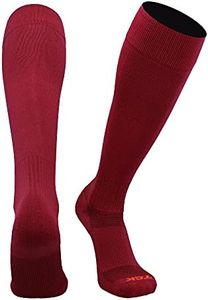 TCK Elite Finale Soccer Socks (Cardinal Red, Large)