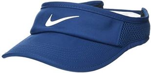 Nike Women's Nikecourt Aerobill Visor, Valerian Blue, Misc