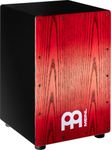 Meinl Percussion Headliner Cajon Box Drum with Snare and Bass Tone for Acoustic Music — NOT Made in China — Ash Wood, Play with Your Hands, 2-Year Warranty (MCAJ100BK-TRF)
