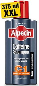 Alpecin Caféine Shampooing C1 375ml | Prévient et réduit la chute des cheveux | Shampooing naturel de croissance des cheveux pour hommes