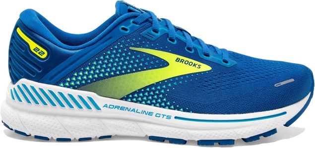 Brooks Men’s Adrenaline GTS 22 Running Shoes, Blue/White – Size 11 UK