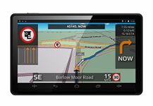 Aguri Car GT520 DVR LIVE sat nav with built-in dash cam with UK & Ireland mapping