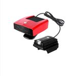 DAWTHTW 1500mAh Rechargeable Camping Heater Featuring LED Light and Function Heating Cooling for Small Rooms Battery Powered Heater