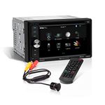 BOSS Audio Systems BVB9351RC Car Stereo System - 6.2 Inch Double Din, Touchscreen, Bluetooth Audio and Hands-Free Calling, AM/FM Radio Receiver, CD Player, Backup Camera