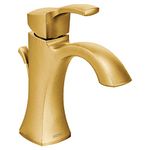 Moen 6903BG Voss Collection Bathroom Faucet, Brushed Gold