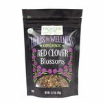 Frontier Co-op Red Clover Blossoms, Whole, Certified Organic | 0.71 oz (20g) Resealable Bag | Trifolium pratense