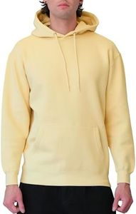G-Style USA Men's Premium Weight Pullover Hoodie with Metal Eyelets MH13105 Pina Colada Medium