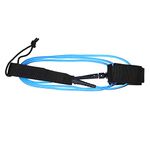 6FT Surfboard Leash Foot Rope Stand Up Paddle Board Leash Neoprene Ankle Cuff Surf Leash (Blue) Maximal Exercise/X-Games Other Extreme Sports Products