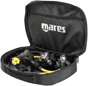 Mares Performance Dual ADJ 62X First and Second Stage Scuba Diving Regulator Set | Pneumatically Balanced Dive Regulator with The PAD System, Black, INT