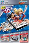 Crayola Color Alive 2.0, DC Super Hero Girls Coloring Page, Gifting