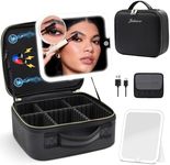 Makeup Bag with Magnetic Detachable