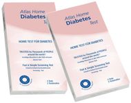 Atlas Diabetes Check Test - Bundle of 2 Boxes Includes 2 Tests per Box