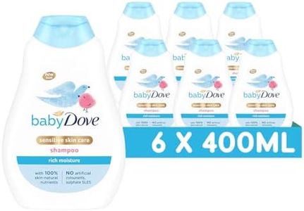 Baby Dove Hypoallergenic Shampoo Pack of 6 (6x400ml) Hydration